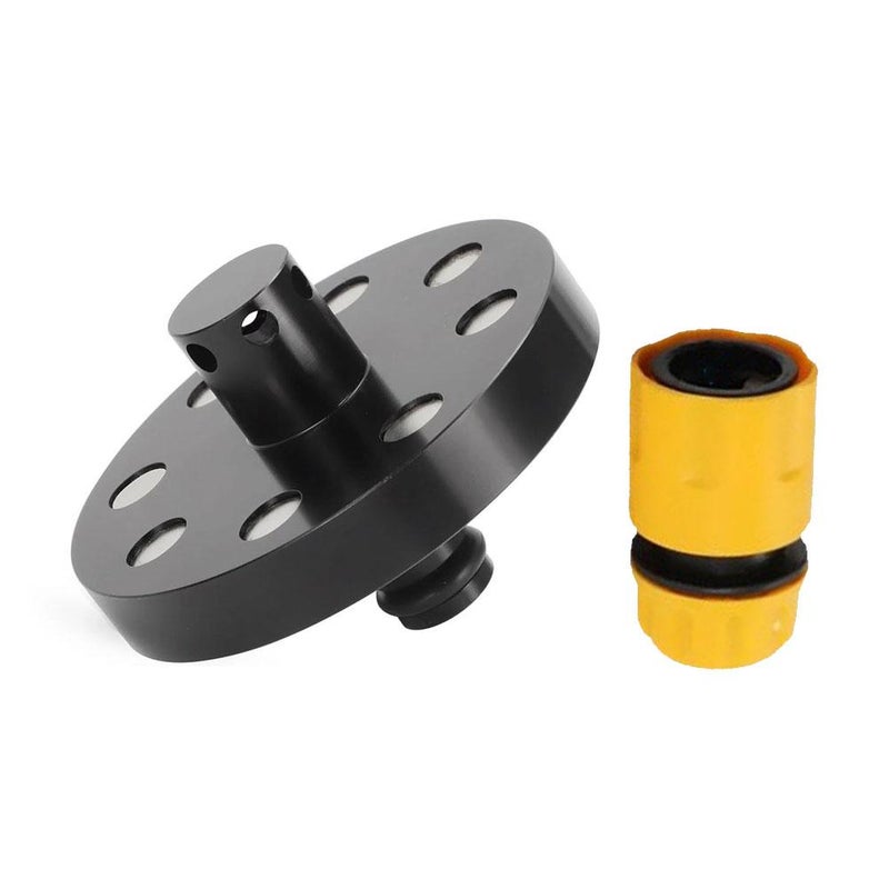 O-Ring Chassis Cleaner Flusher Kit,with 360° Spinning Nozzle & Quick Coupling,All-Round Efficiently Cleaning of Wheel Arches and Undercarriage,Powerful Cleaning in Hidden Areas,for Cars,Trucks,SUV